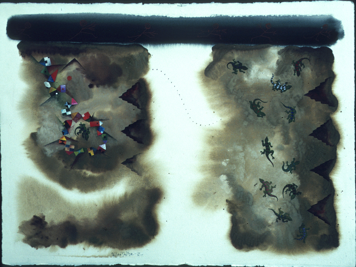 Vanishing Wilderness: Watercolor, gouache on paper 22