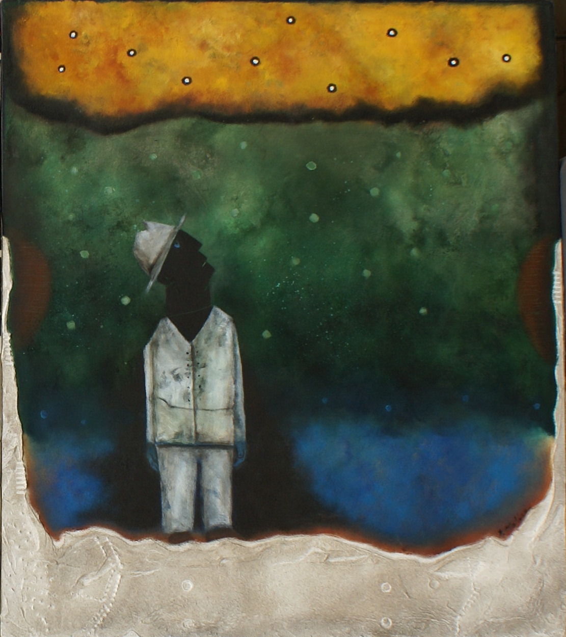 Enoch: Oil on canvas 40