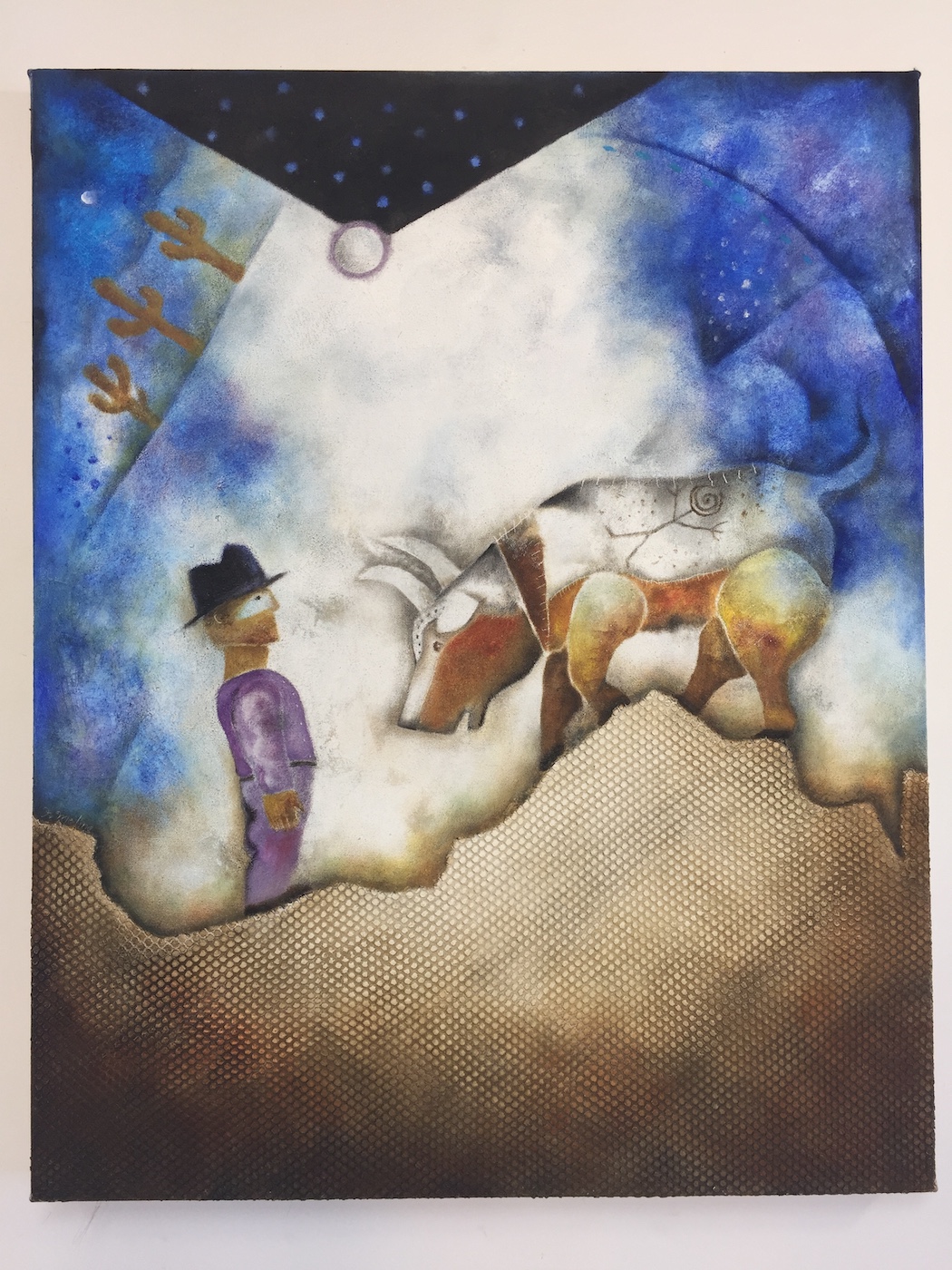 The unmoving: Oil on canvas 30