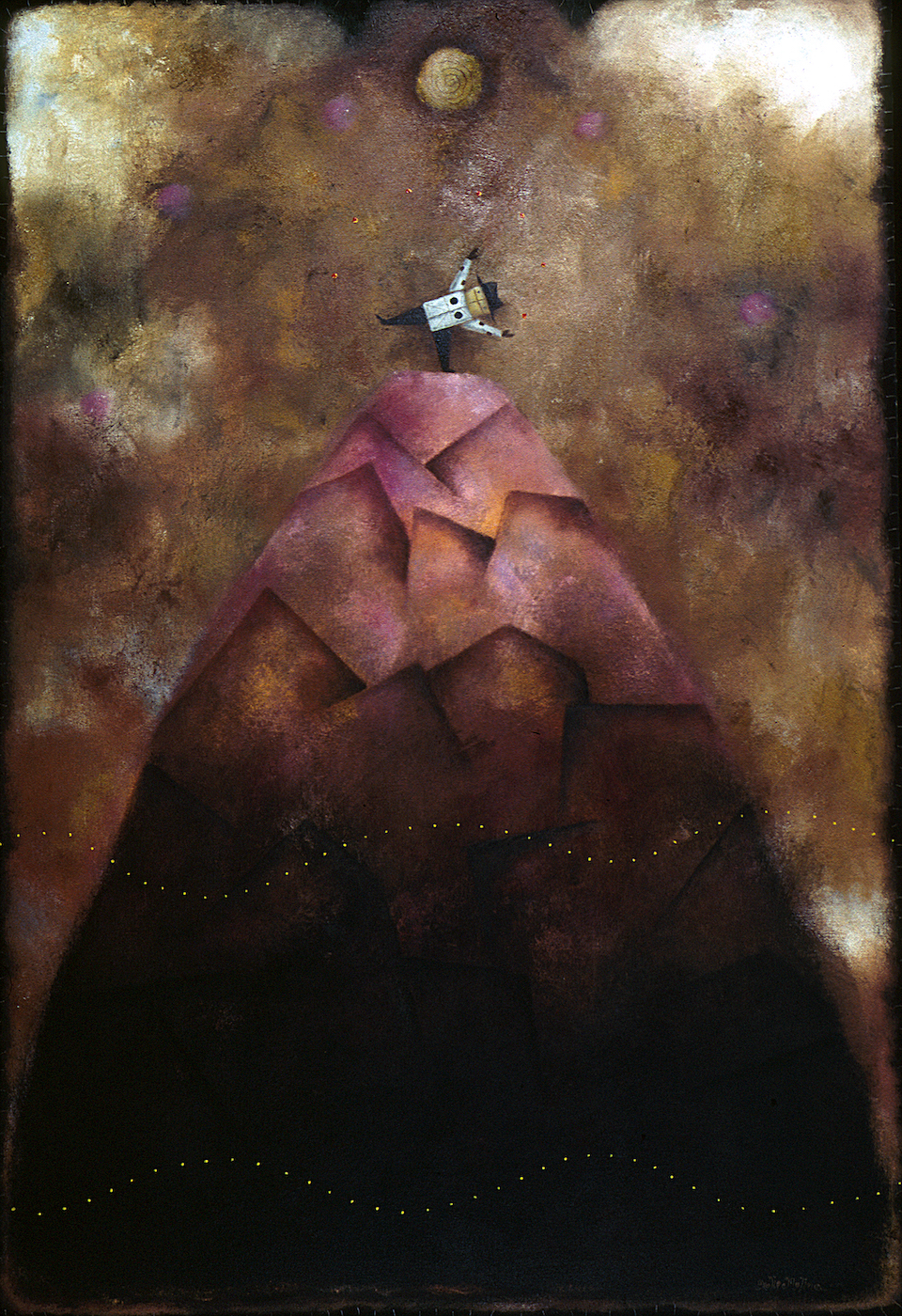 Acrobatica: Oil on canvas 50