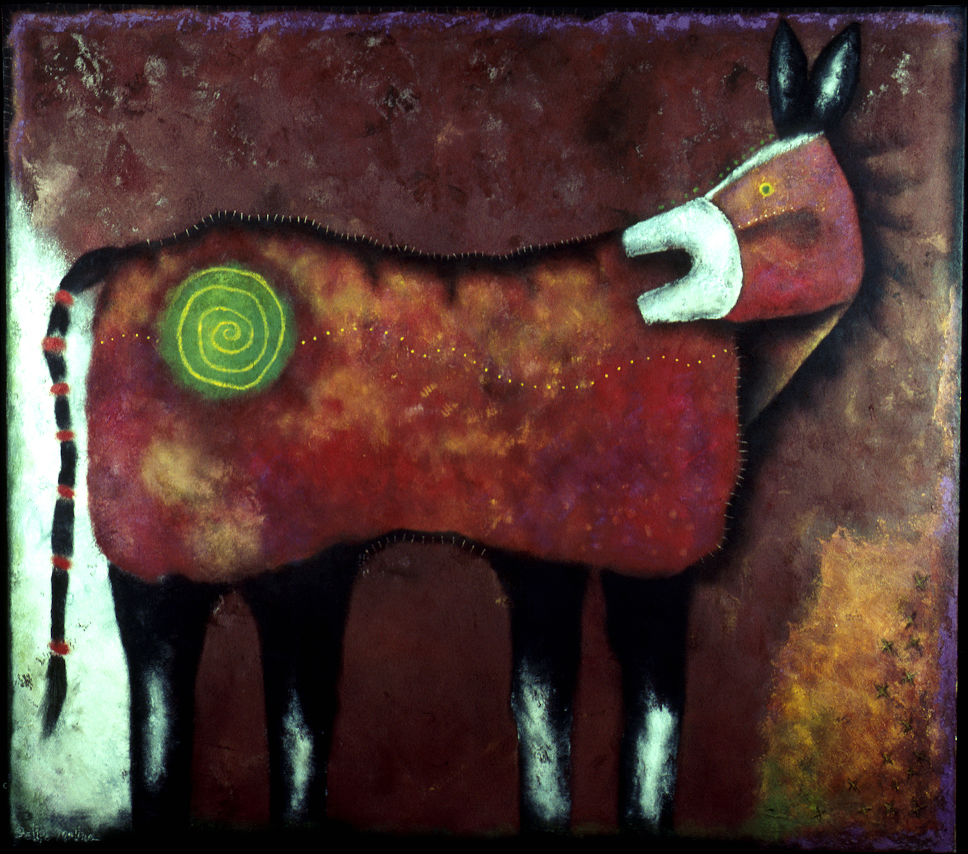 A Voice for Balaam: Oil on canvas 44