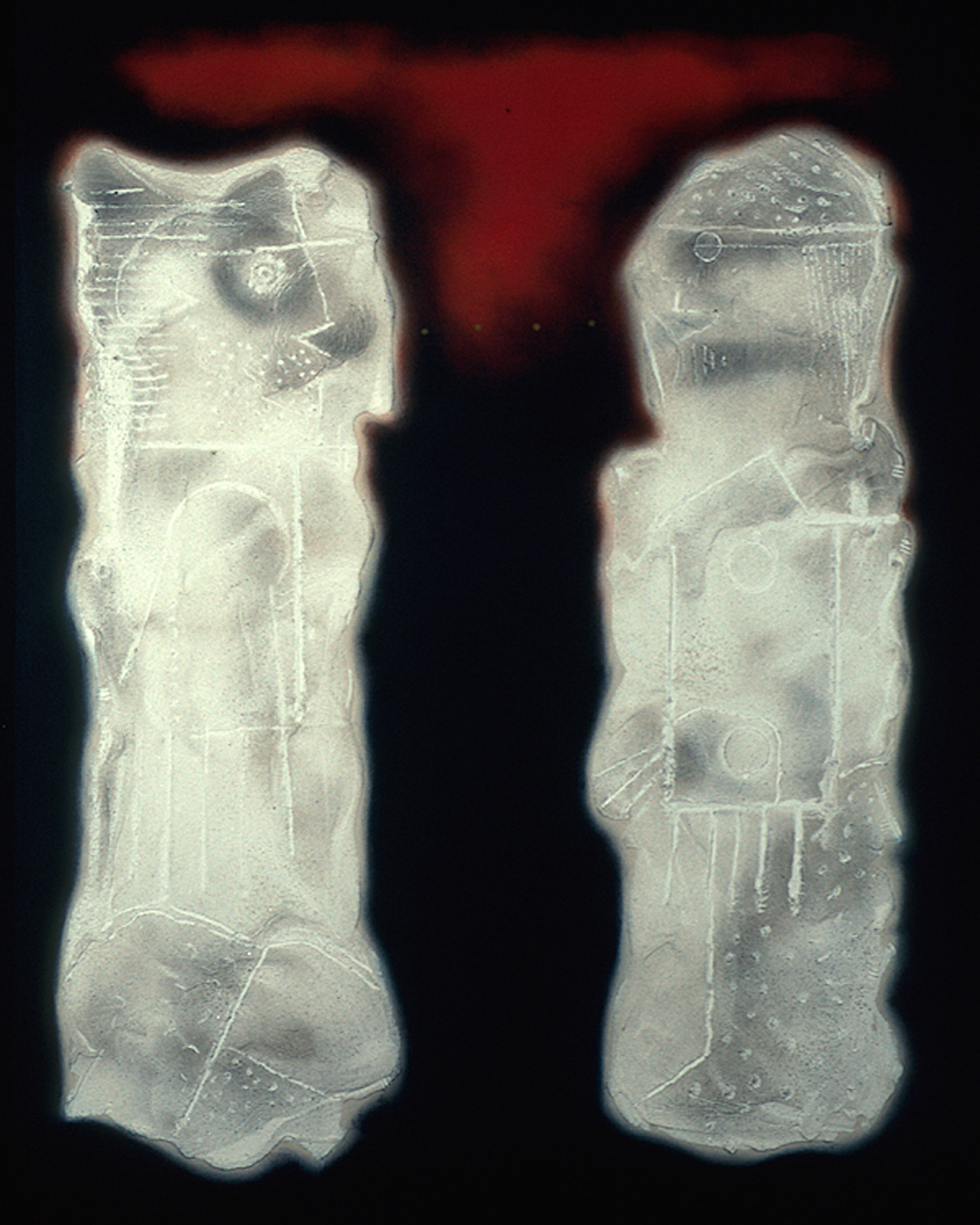 Murmurings: Oil and acrylic on canvas 72