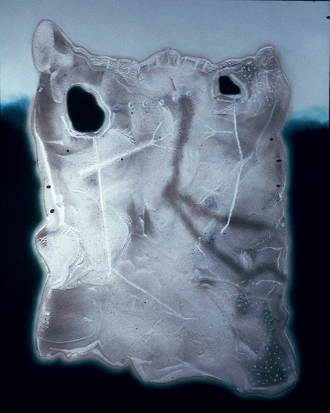 Mother and Child: Oil and acrylic on canvas 72