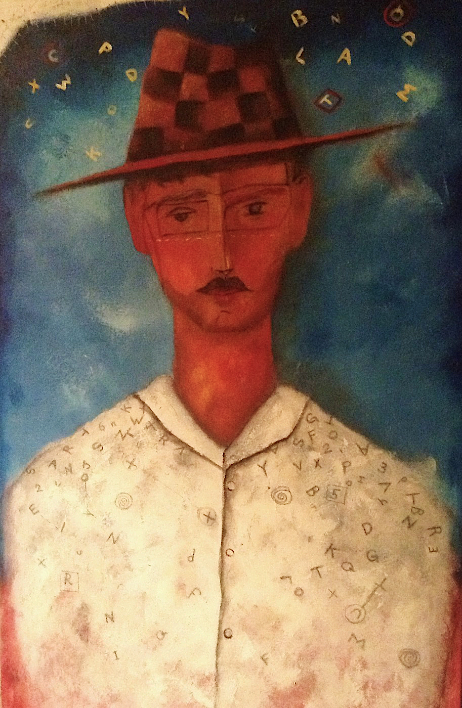 Writer: Oil on canvas 