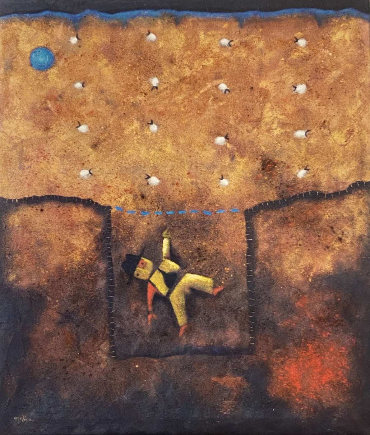 Submarinista: Oil on canvas 34