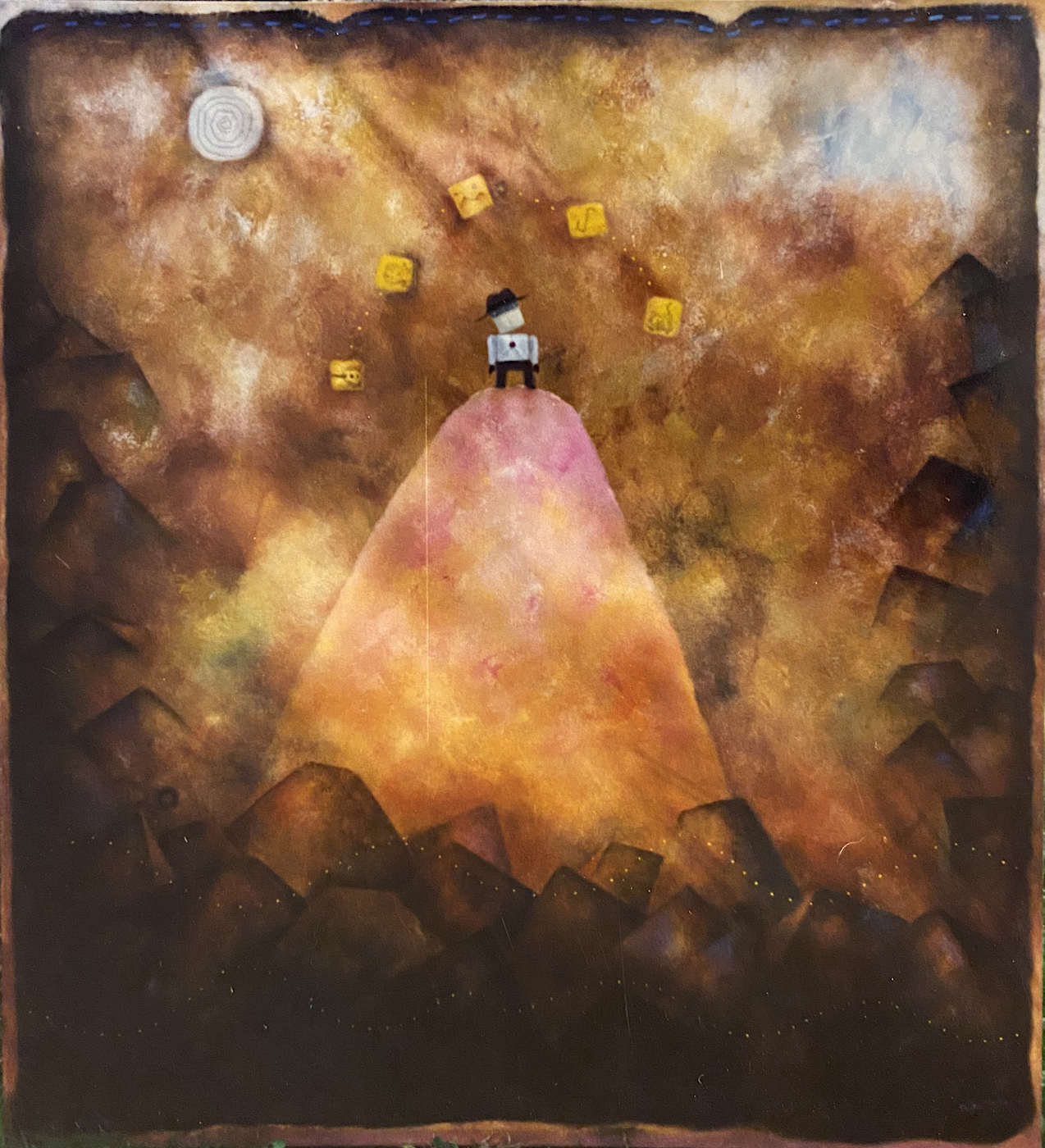 Acrobatica: oil on canvas 50