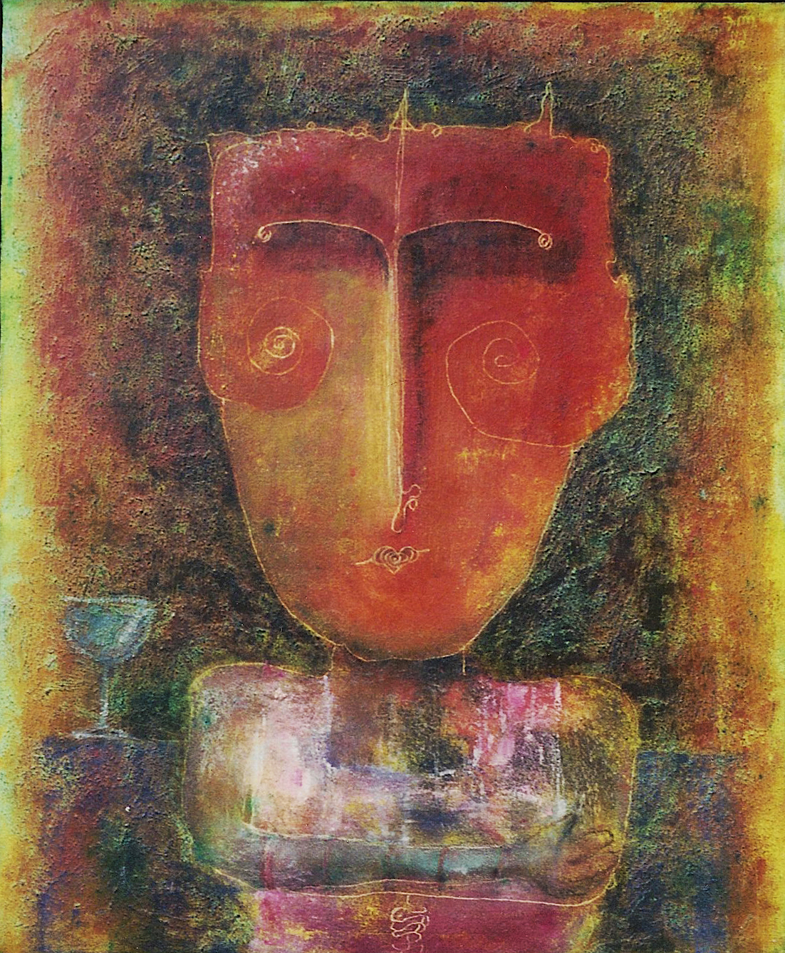 The Hate exhibition. Guest no. 1: Oil on canvas 20