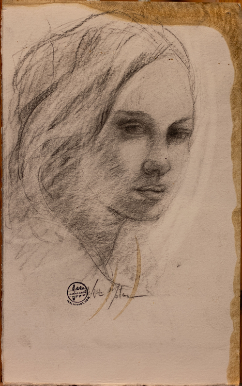 Charcoal study: 9